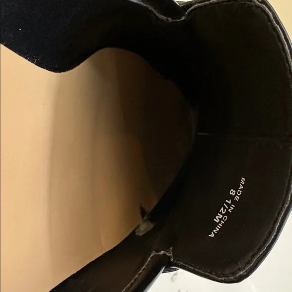 Banana Republic Black slide on Penny loafer Size 8 1/2 - Picture 8 of 13